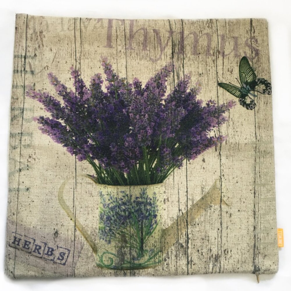 Linkwell Pillowcase 17" X 17" Thyme - Picture 2 of 4
